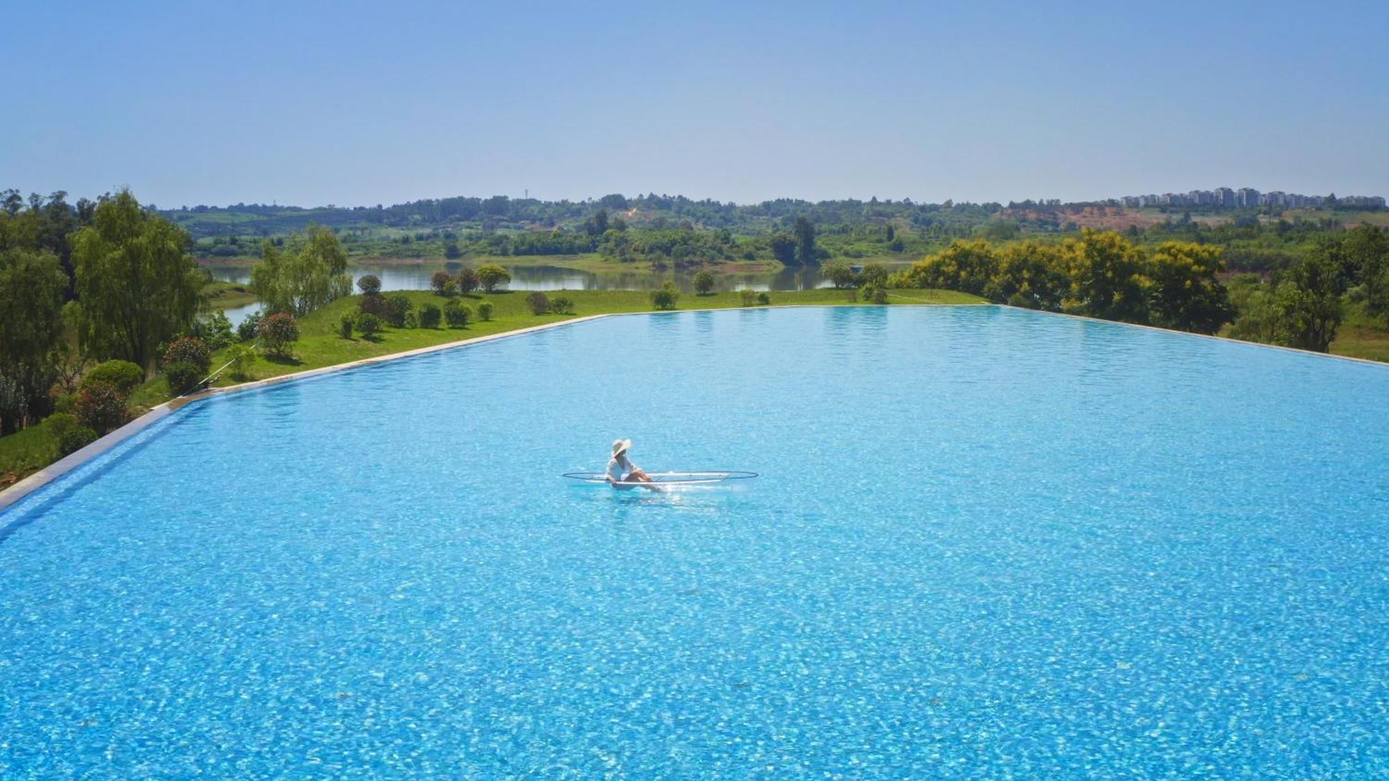 Intercontinental Heilong Lake, An Ihg Hotel Meishan  Екстериор снимка