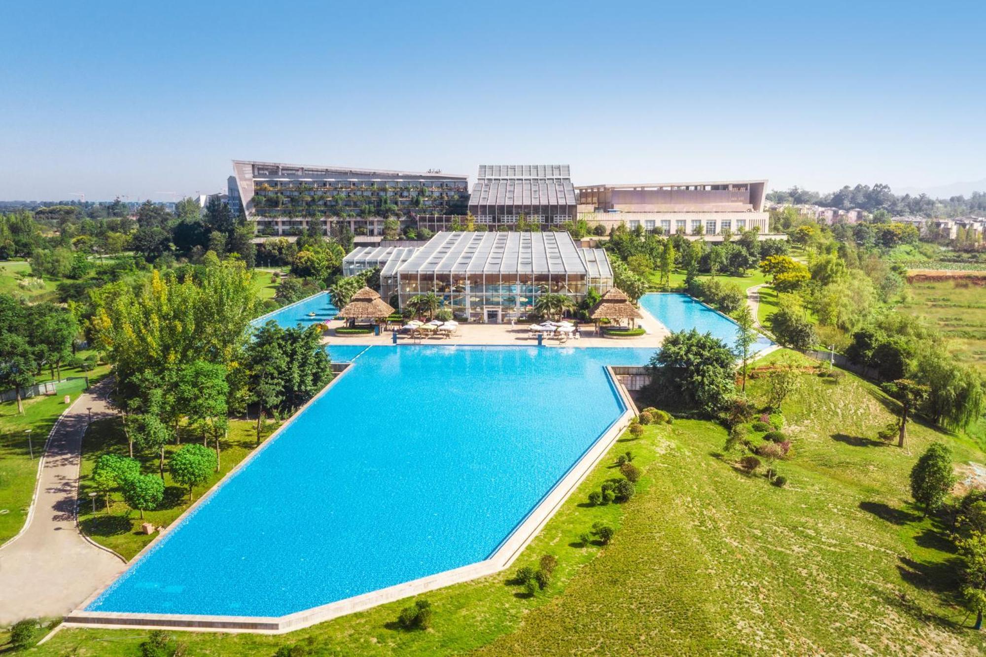 Intercontinental Heilong Lake, An Ihg Hotel Meishan  Екстериор снимка